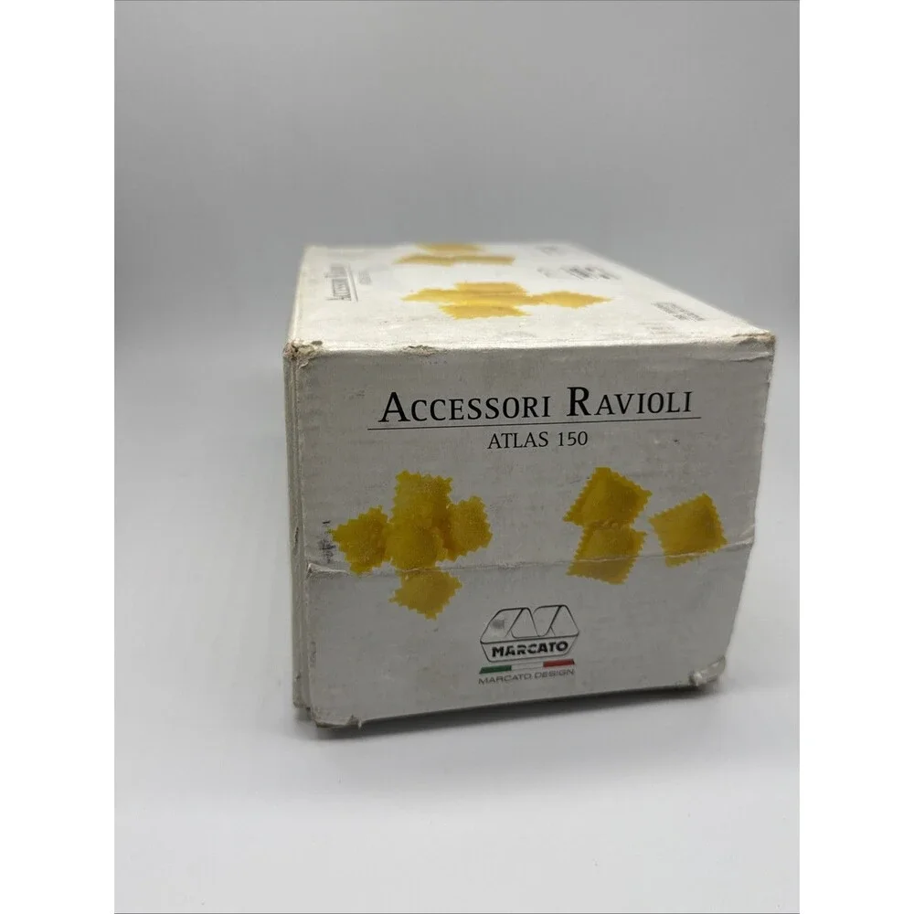 Marcato Ravioli Attachment for Atlas 150 Pasta Machine Silver